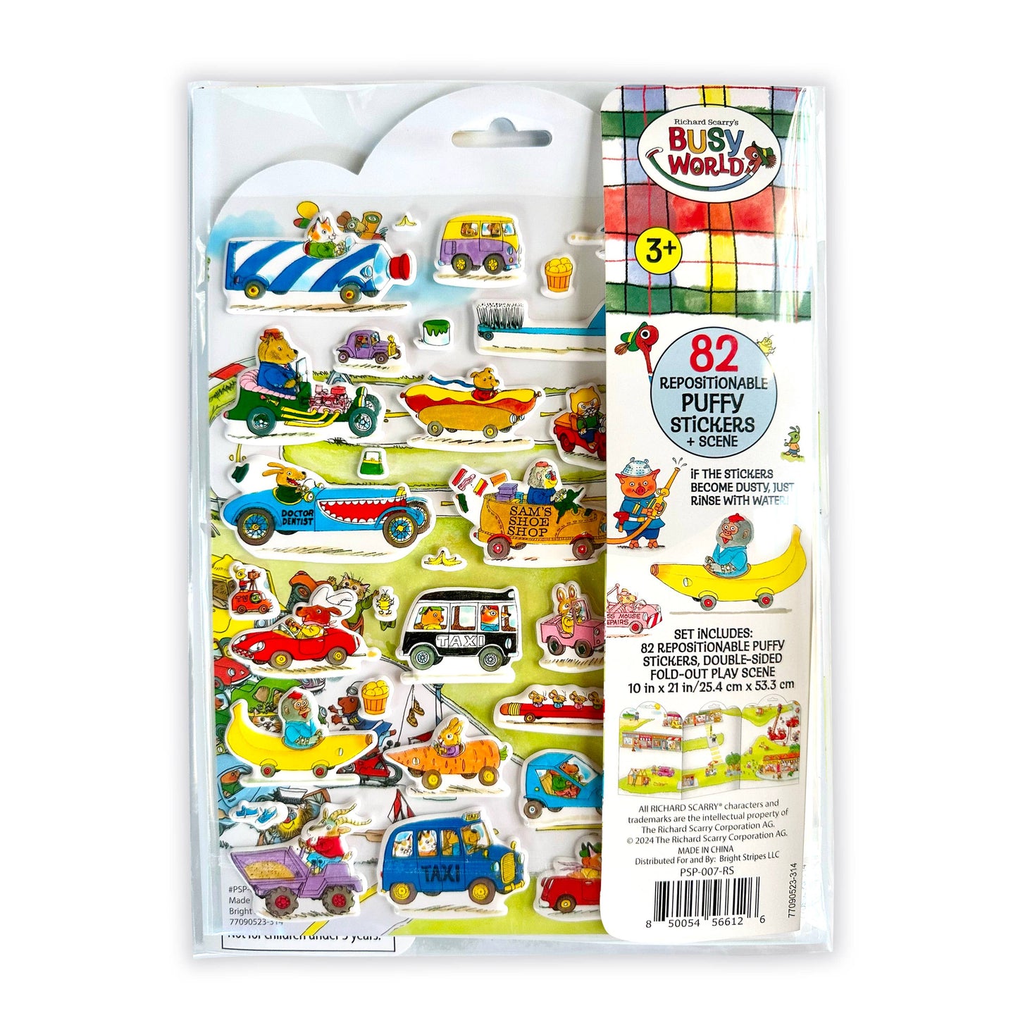 Richard Scarry's Busy World® - Puffy Sticker Play Set