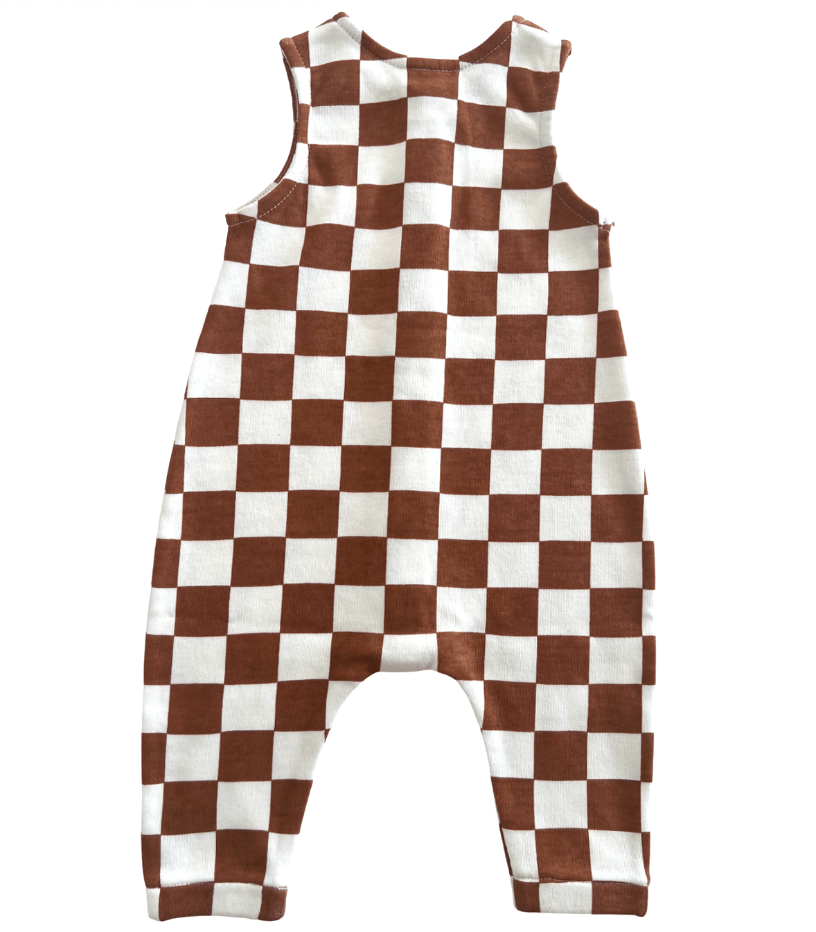 Stracciatella Checkerboard / Organic Bay Jumpsuit