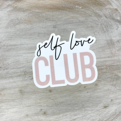 Self Love Club - Sticker - 3"x3"