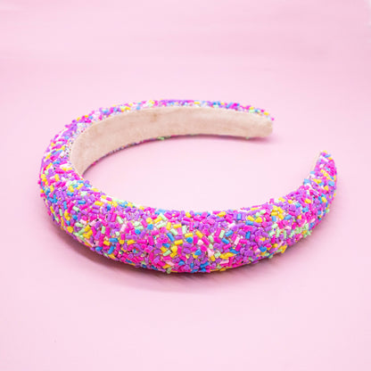 Confetti Padded Sprinkle Hair Headband