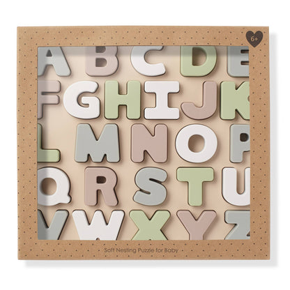 Soft Silicone ABC Puzzle for Toddlers (27-pc)