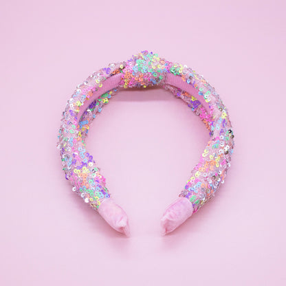 Sequin Knotted Headband
