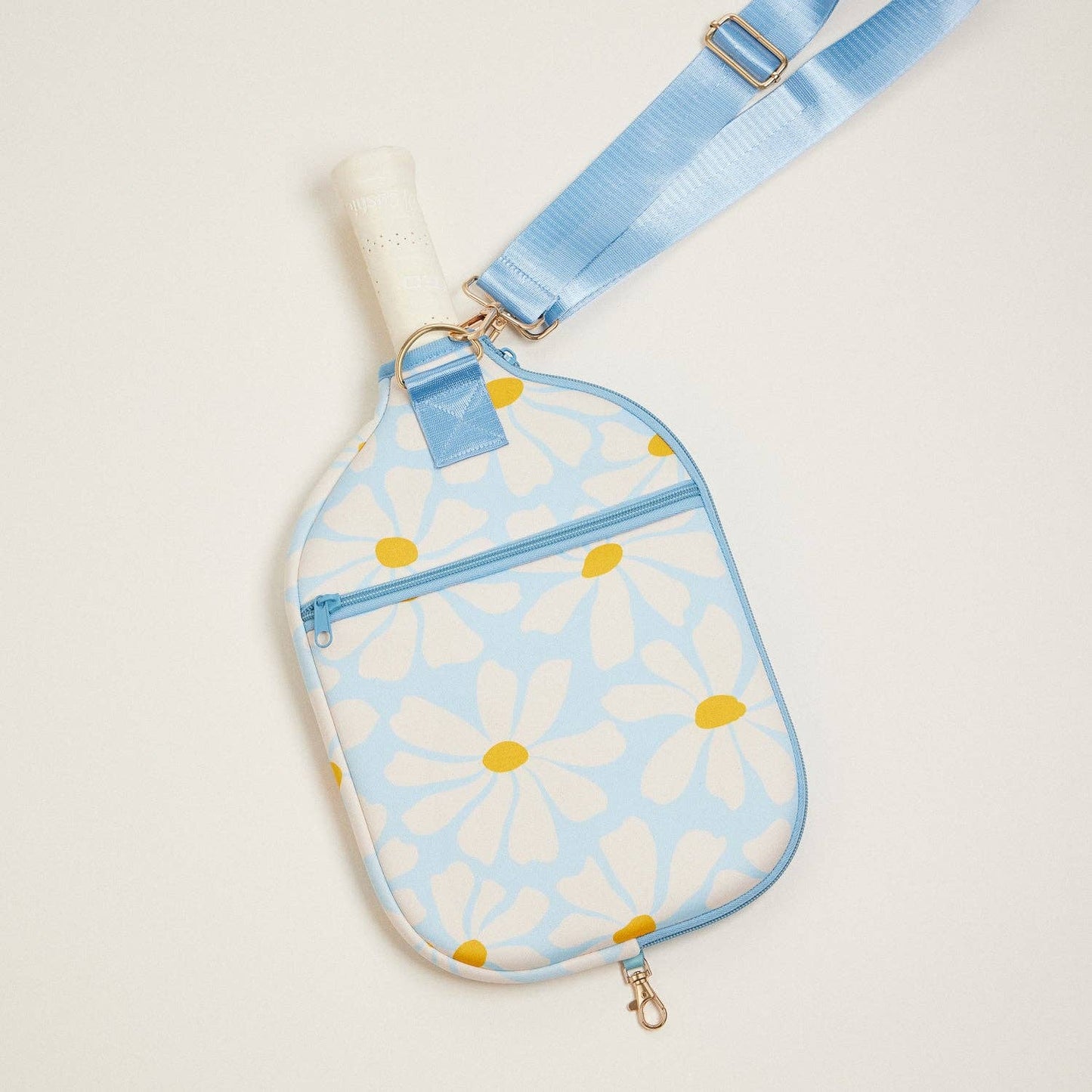 Pickleball Paddle Bag - Abstract Daisy Floral